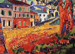 Maurice de Vlaminck Restaurant at Marly-le-Roi Norge oil painting art